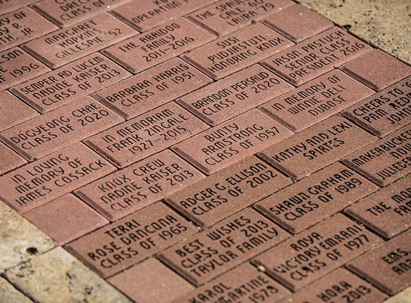 Engraved Bricks