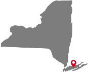 Map of Long Island