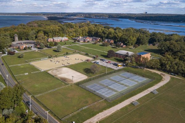 Drone Aerial Shot of Knox Campus