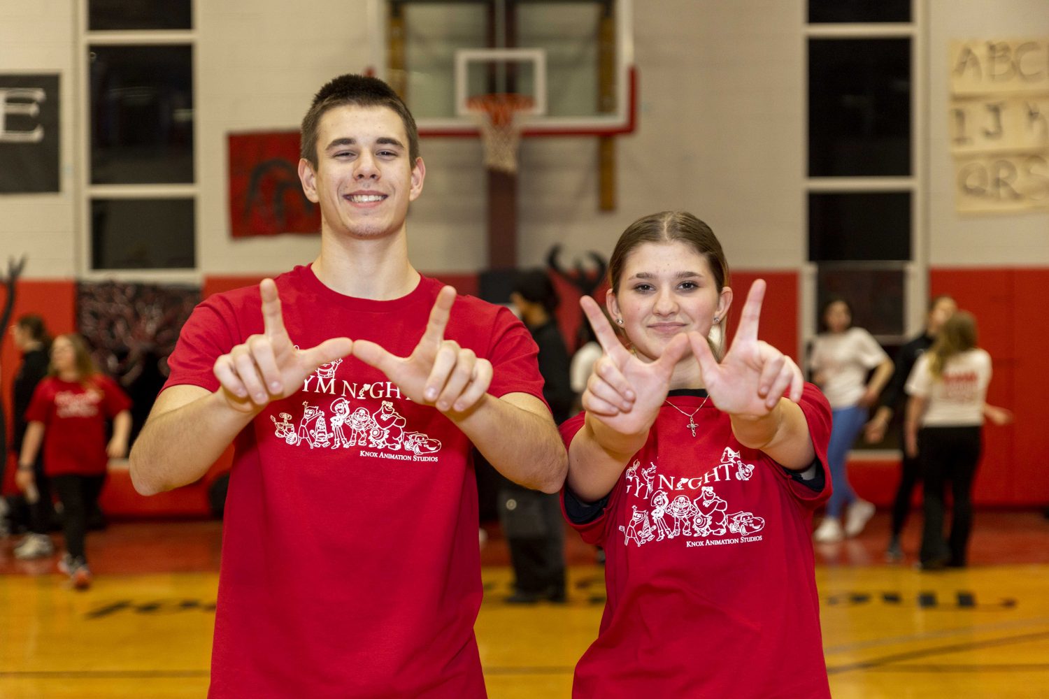 Knox Gym Night Red vs. White