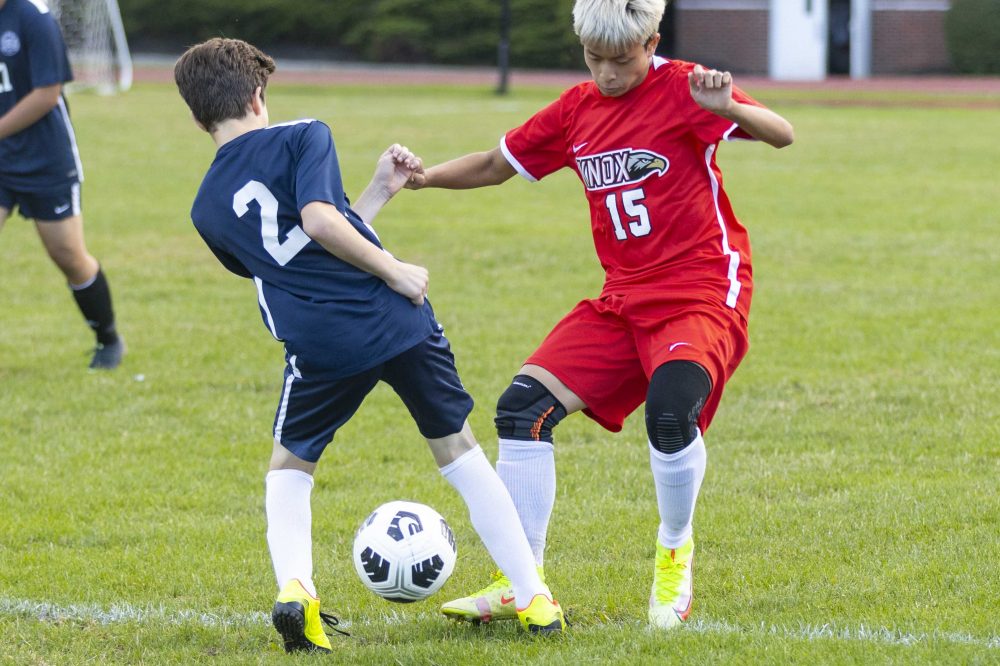 Knox Boys Soccer Action Photo