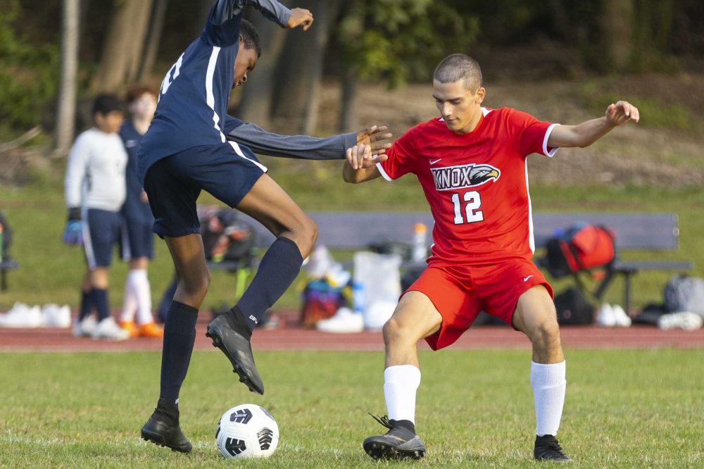 Knox Boys Soccer Action Photo