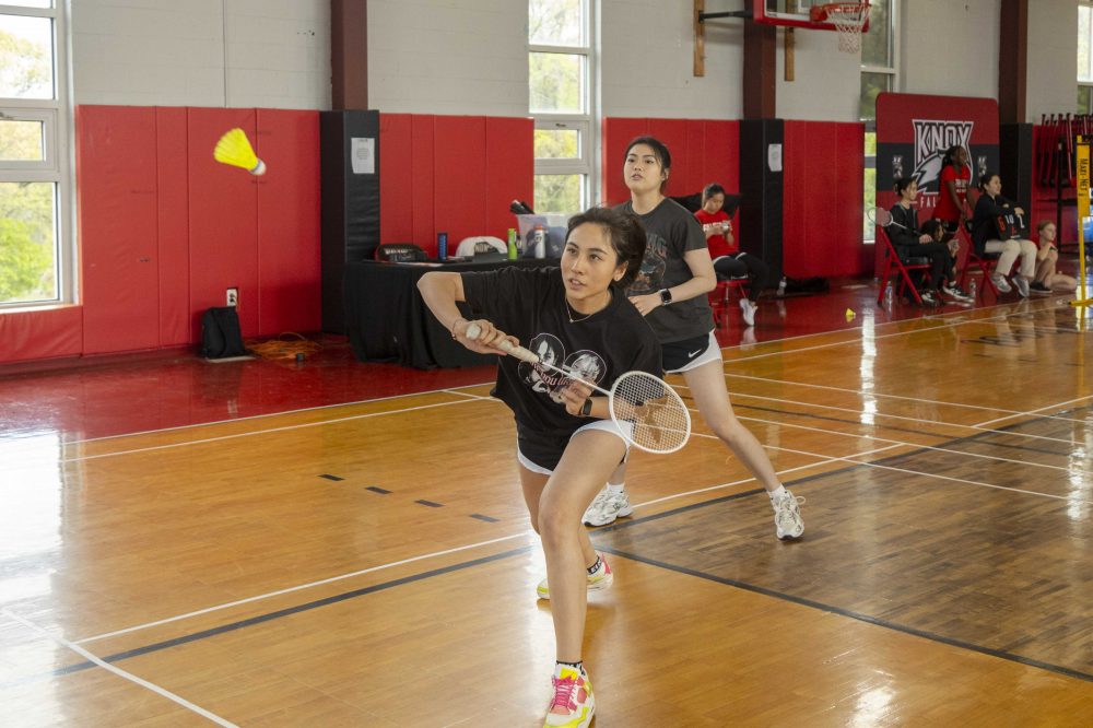 Knox Badminton Action Photo