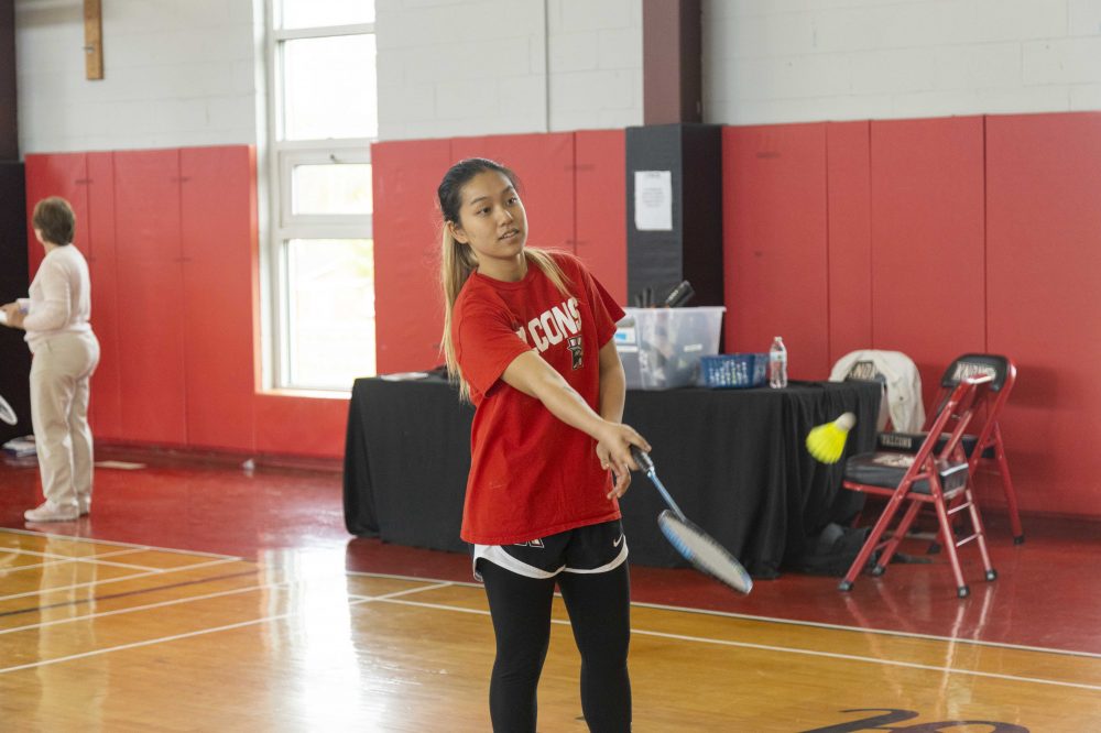 Knox Badminton Action Photo