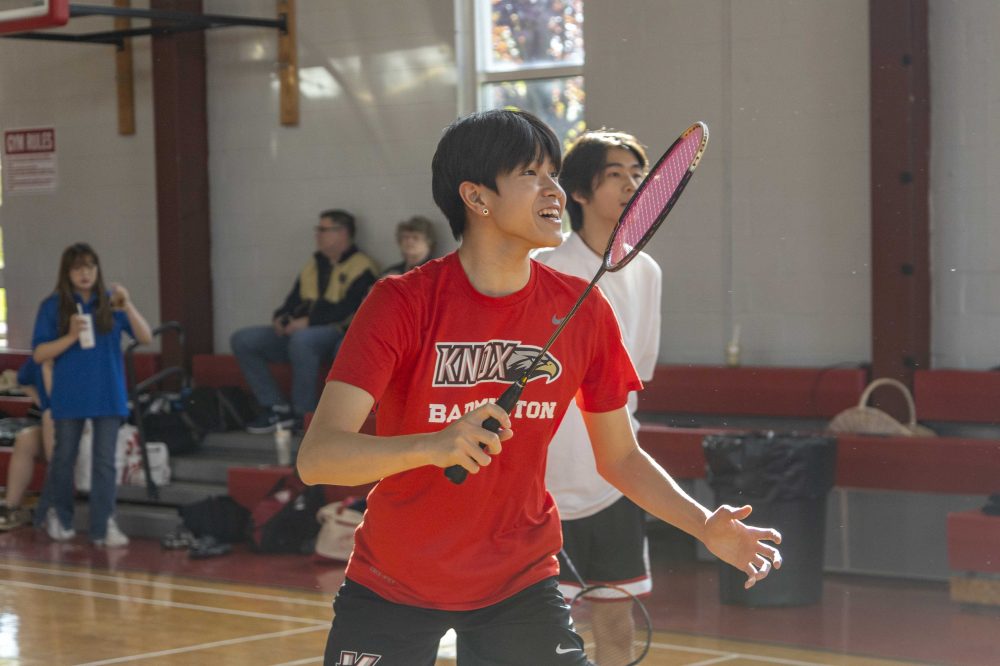 Knox Badminton Action Photo