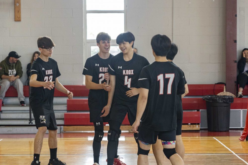 Knox Boys Volleyball Action Photo