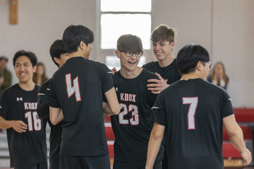 Knox Boys Volleyball Action Photo