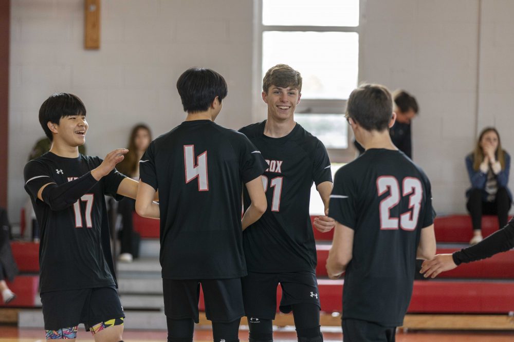 Knox Boys Volleyball Action Photo