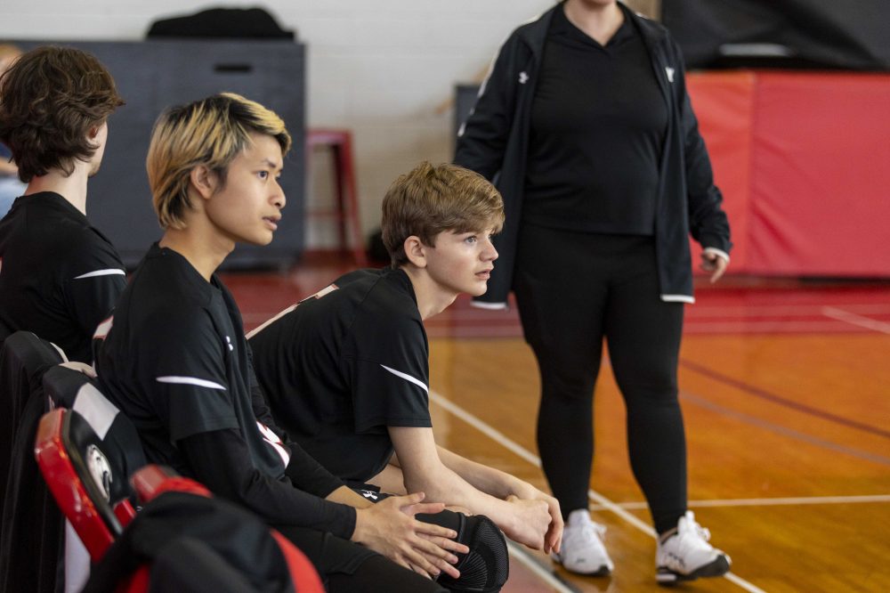 Knox Boys Volleyball Action Photo
