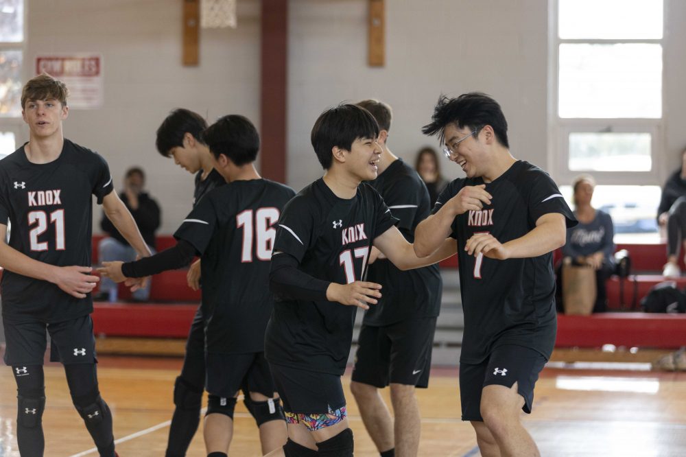 Knox Boys Volleyball Action Photo