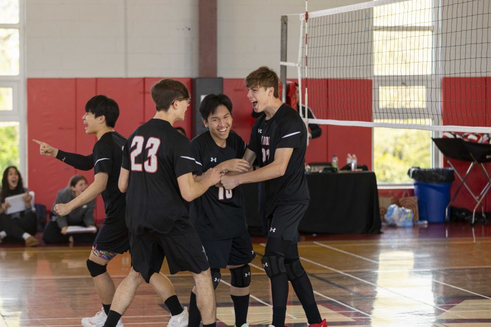 Knox Boys Volleyball Action Photo