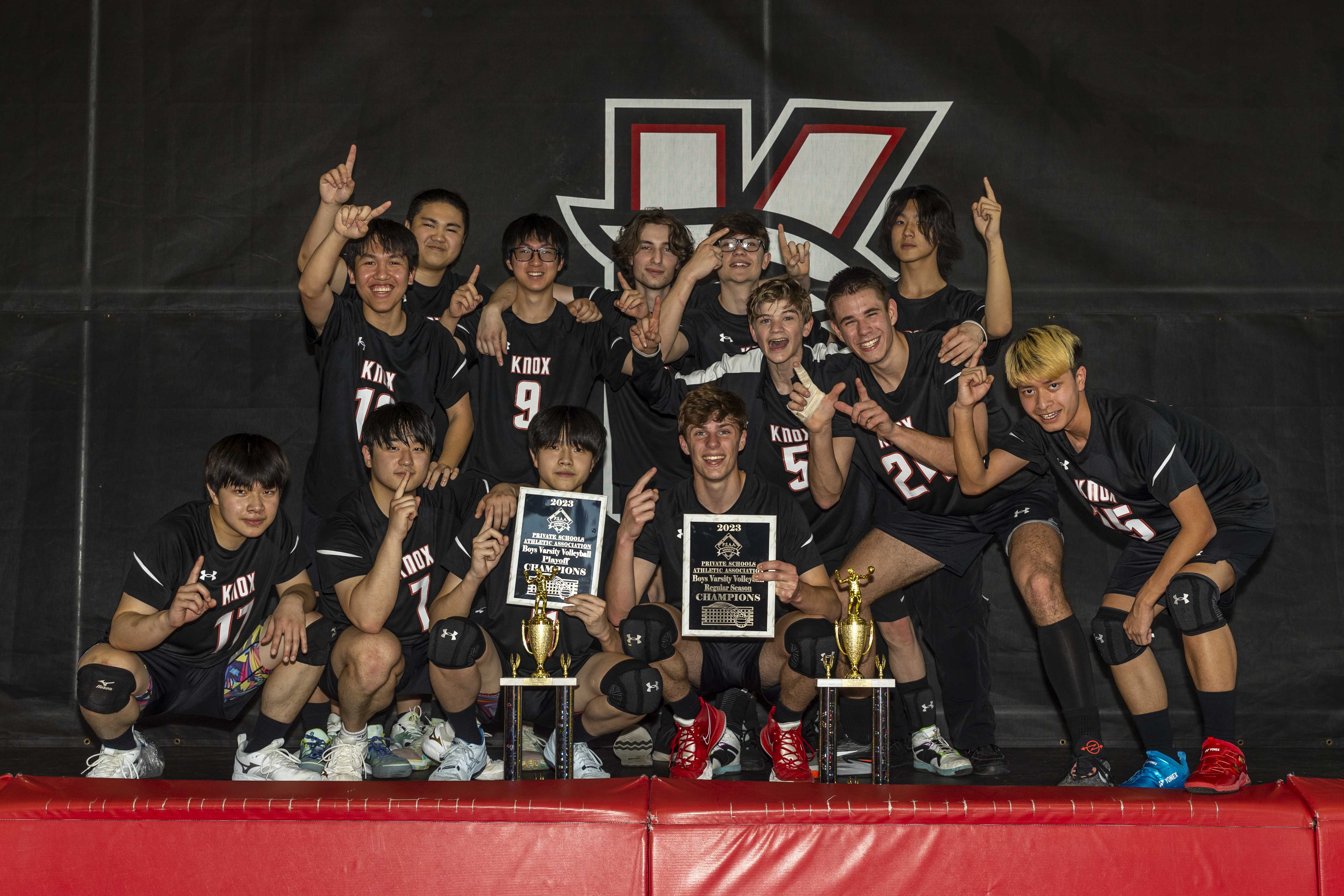 Knox Boys Volleyball PSAA League Champions