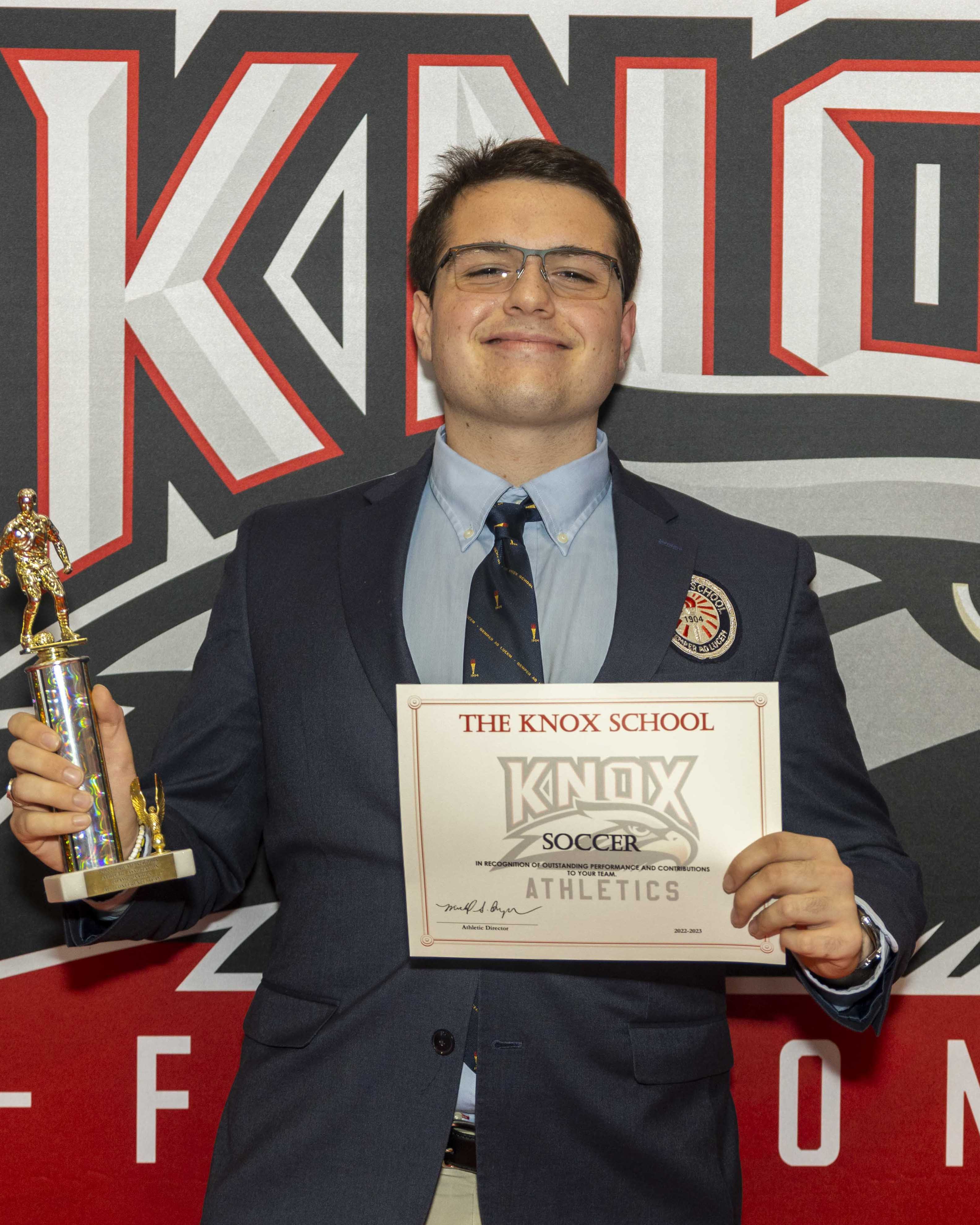 Knox Boys Soccer Athletic Awards