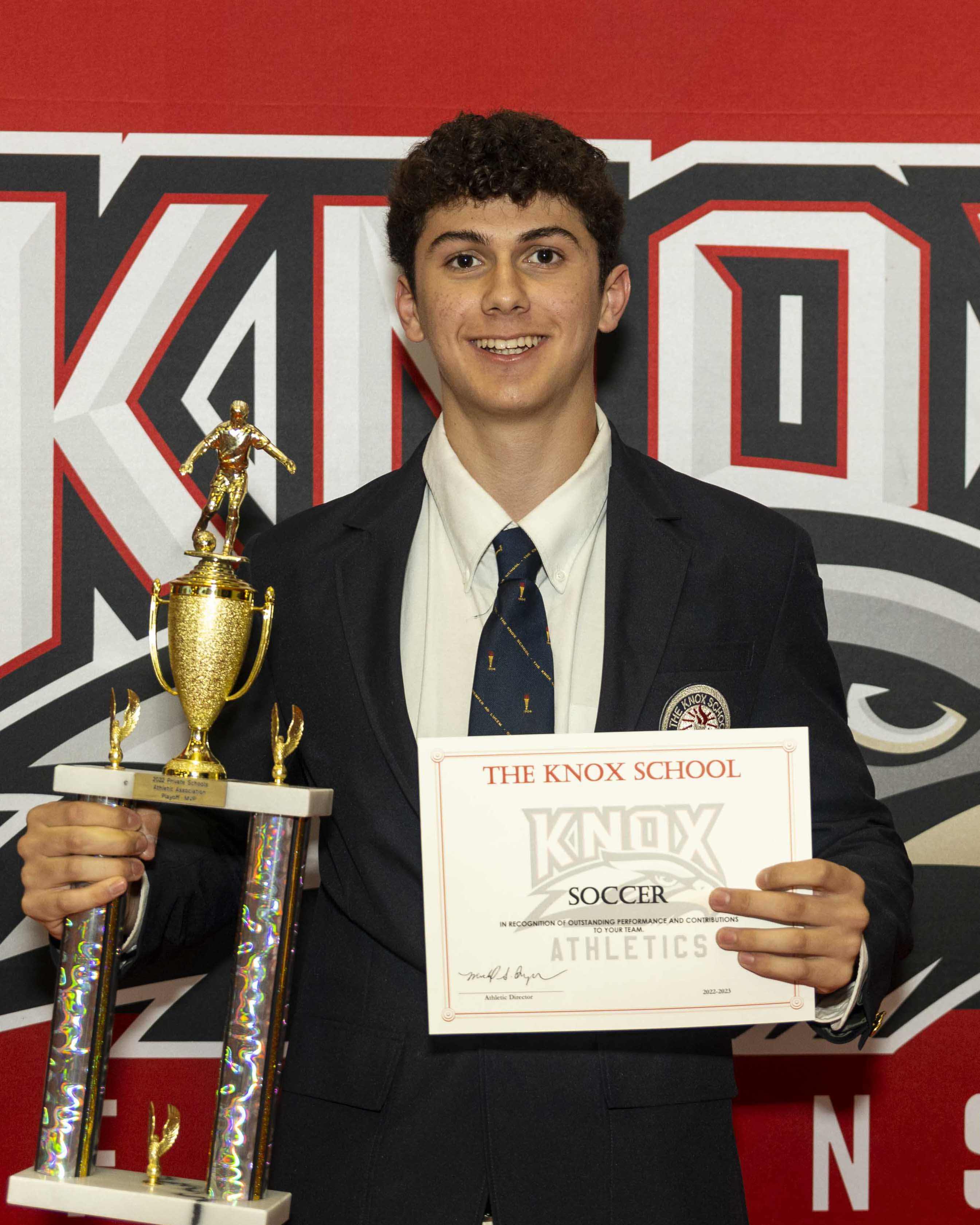 Knox Boys Soccer Athletic Awards