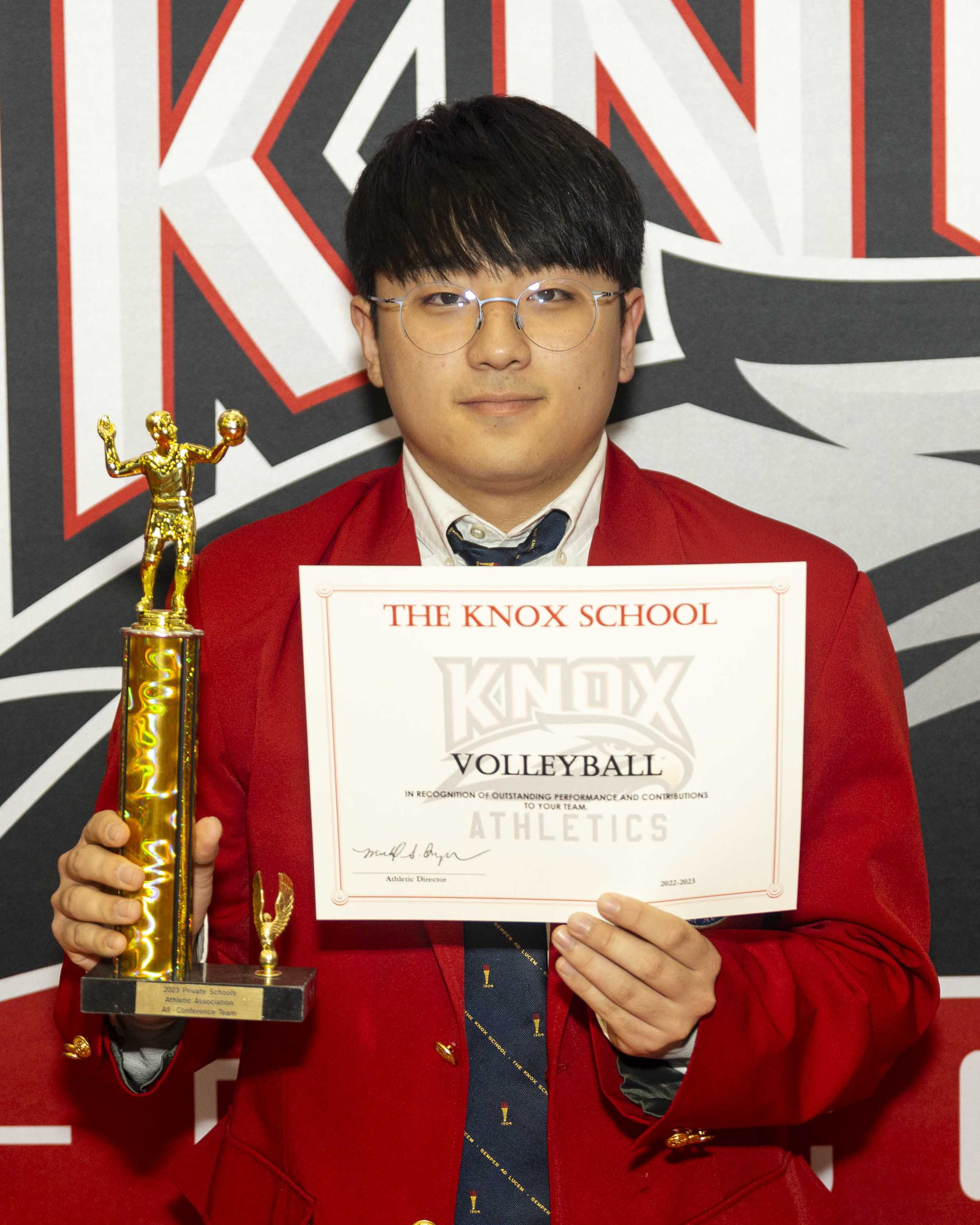Knox Boys Volleyball Athletic Awards