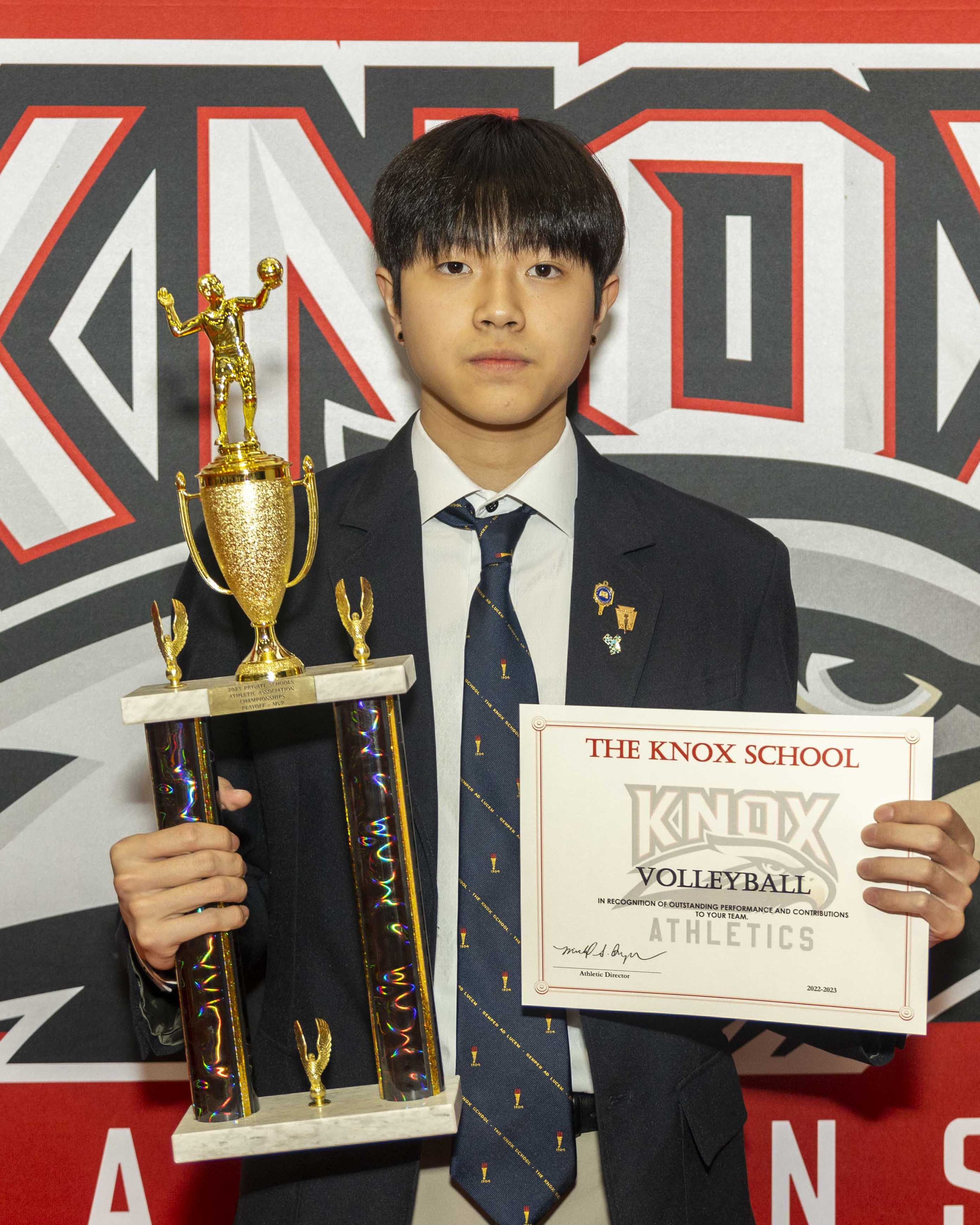 Knox Boys Volleyball Athletic Awards