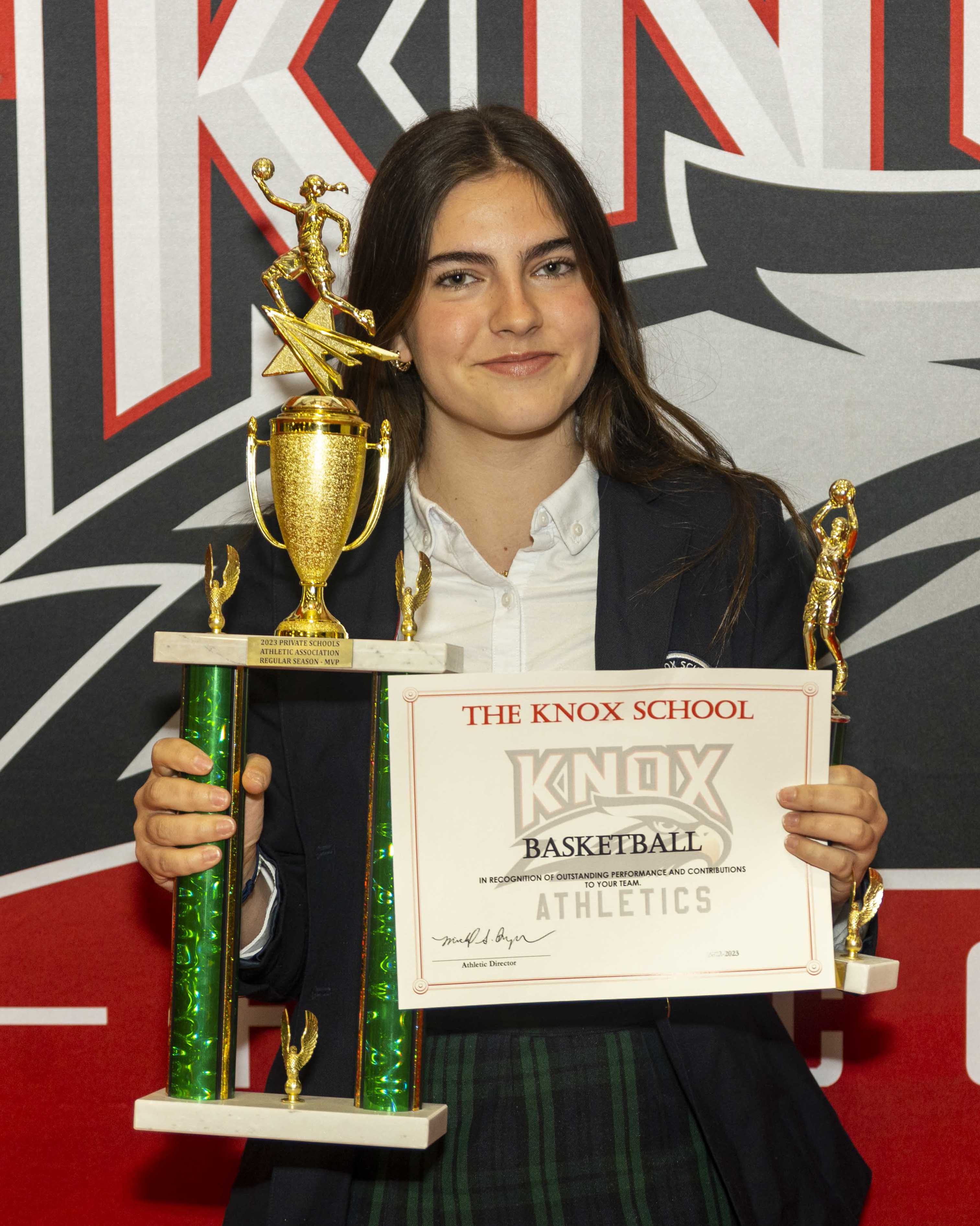 Knox Girls Basketball Athletic Awards