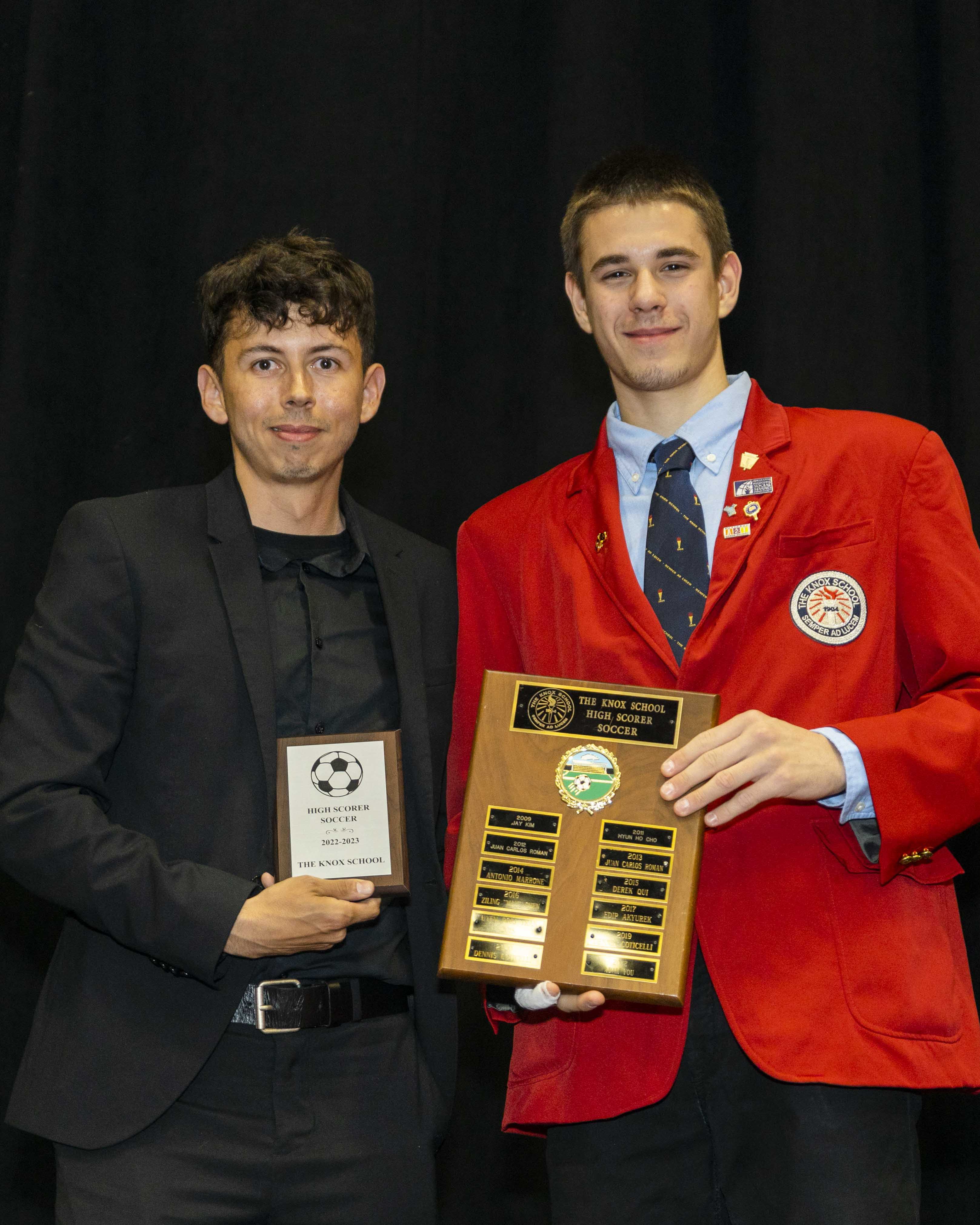 Knox Boys Soccer Athletic Awards