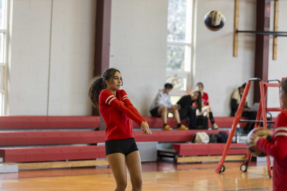 Knox Girls Volleyball Action Photo