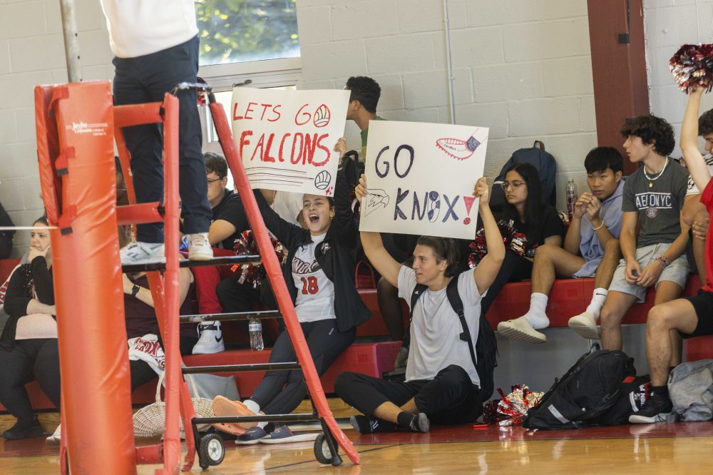 Knox Girls Volleyball Action Photo