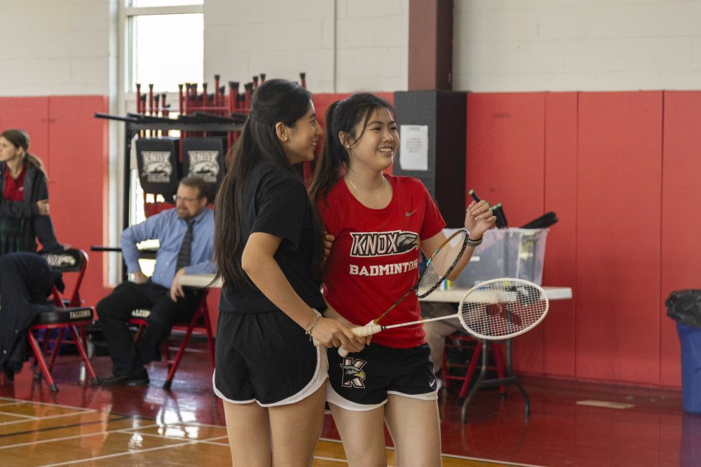 Knox Badminton Action Photo