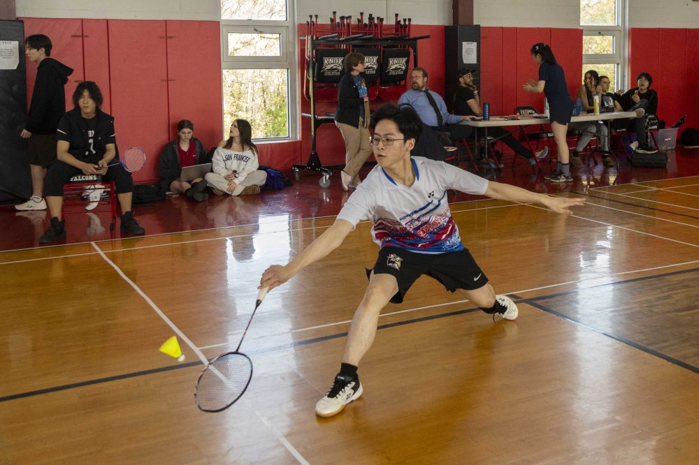 Knox Badminton Action Photo