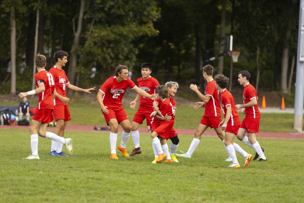 Knox Boys Soccer Action Photo