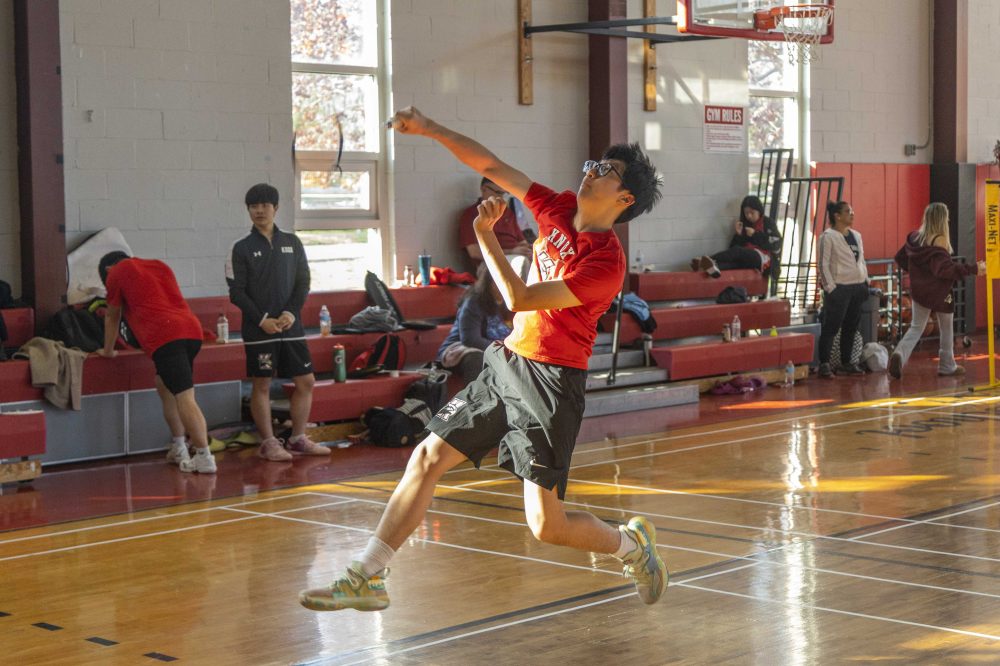 Knox Badminton Action Photo