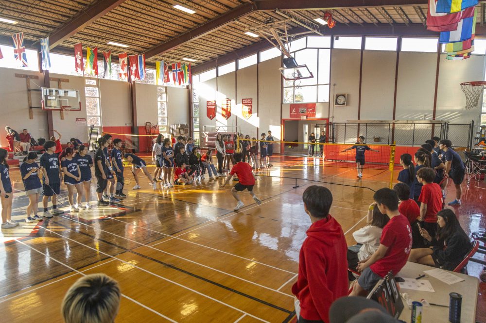 Knox Badminton Action Photo