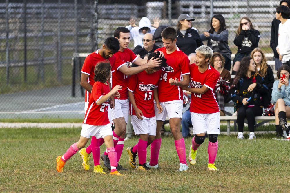 Knox Boys Soccer Action Photo