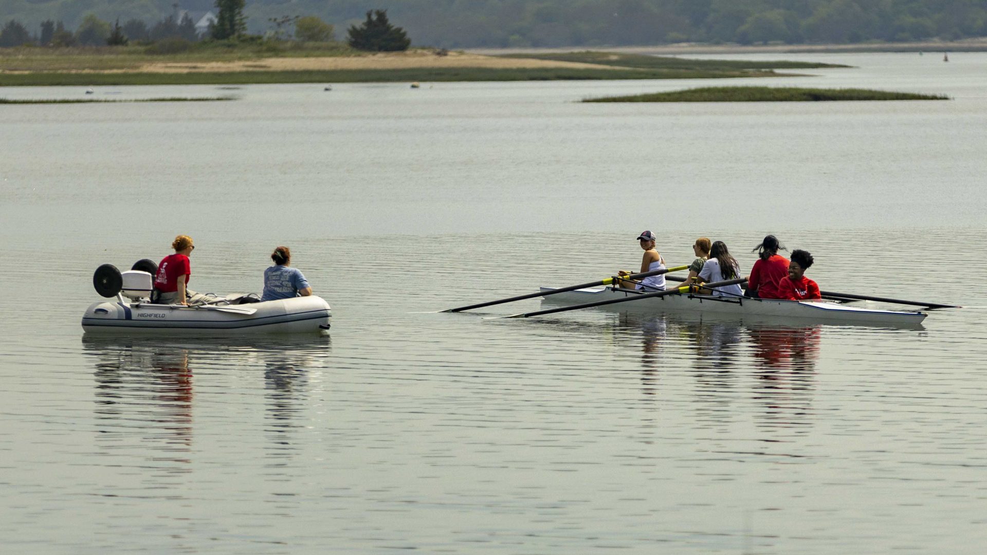 Knox Rowing Crew Stonybrook Harbor